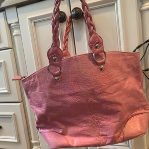 Pink purse.